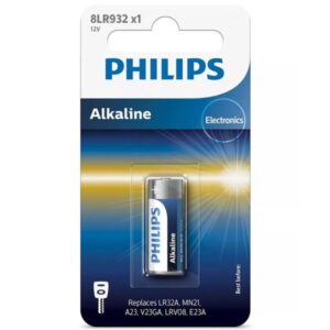 PHILIPS – BATERIA ALCALINA 12V LR23A MN21 8LR932 BLISTER*1