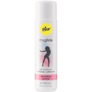 PJUR – LUBRIFICANTE ESTIMULANTE MYGLIDE COM EFEITO CALOR 100 ML
