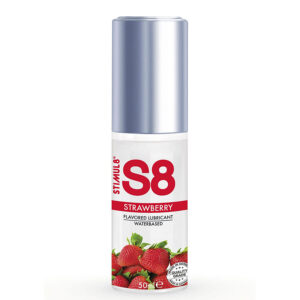 STIMUL8 – LUBRIFICANTE S8 MORANGO 50 ML