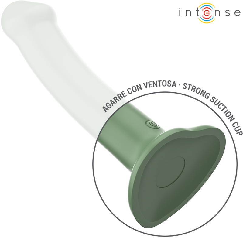 INTENSE - VIBRADOR BECCA COM VENTOSA 10 VIBRAÇÕES VERDE CONTROLE REMOTO - Image 5