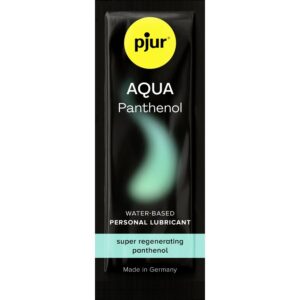 PJUR – LUBRIFICANTE À BASE DE ÁGUA AQUA PANTHENOL 2 ML