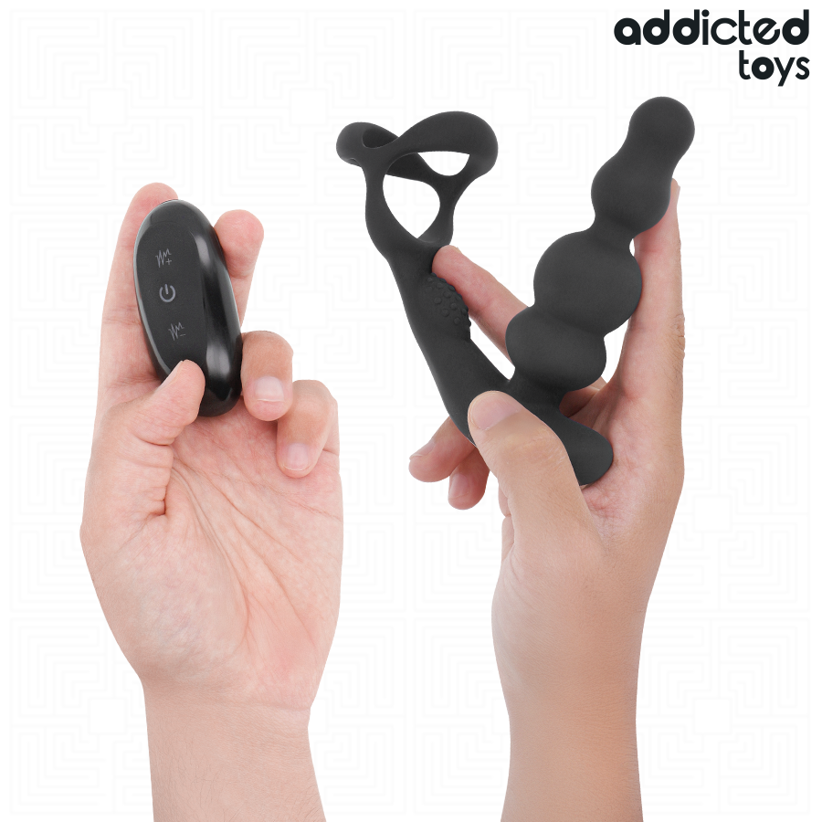 ADDICTED TOYS - MASSAGEADOR DE PRÓSTATA GIRATÓRIO COM CONTROLE REMOTO - Image 2