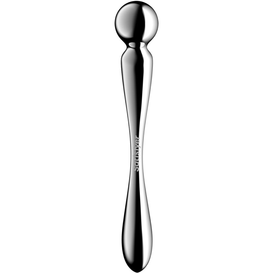 SATISFYER - STAR FORCE 2 DILDO DE AÇO INOXIDÁVEL COM DUAS EXTREMIDADES - Image 4