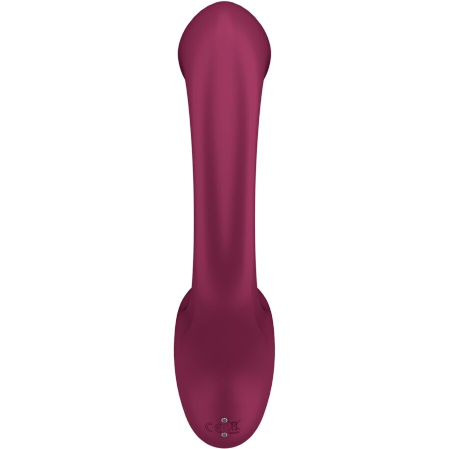 SATISFYER - G FOR GODDESS 2 RABBIT VIBRATOR BOTTLE BORDEAUX - Image 5