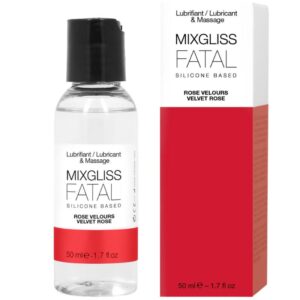 MIXGLISS – LUBRIFICANTE DE SILICONE FATAL ROSES 50 ML
