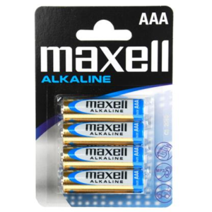 MAXELL – BATERIA AAA 4PCS