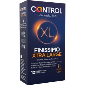 CONTROL – PRESERVATIVOS FINISSIMO XL 12 UNIDADES