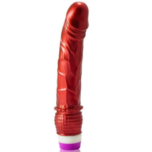BAILE – VIBRADOR VERMELHO REALISTA 23 CM
