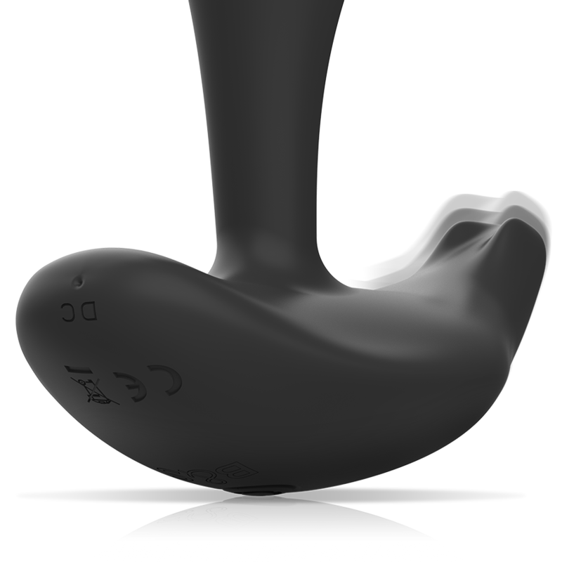 BLACK&SILVER - CONTROLE REMOTO DE SILICONE DWAYNE ANAL PLUG - Image 4