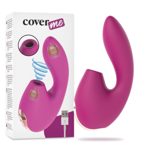 COVERME – SUCÇÃO DE CLITÓRIS E VIBRADOR PODEROSO PARA PONTO G