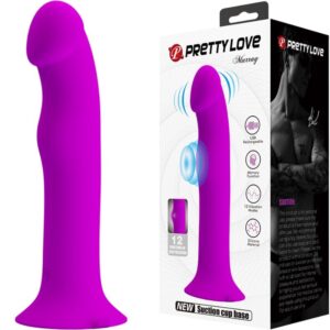 PRETTY LOVE – VIBRADOR MURRAY E ESTIMULADOR G-POINT ROXO