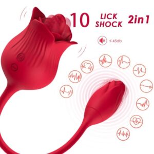 ARMONY – VIBRADOR ROSA CON COLA VERMELHO