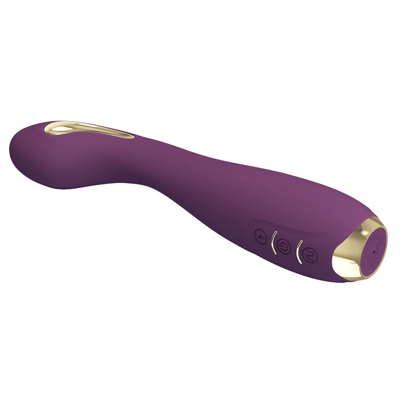 PRETTY LOVE - HECTOR VIBRADOR ELECTROSHOCK POR APP CONTROL ROXO - Image 2