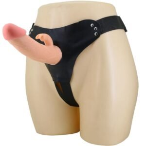 PRETTY LOVE – MAVIS HARNESS CUECAS UNIVERSAIS COM DILDO 19 CM NATURAL