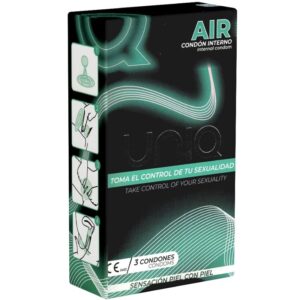 UNIQ – AIR SEM LÁTEX CONDOMÍNIO FEMININO 3 UNIDADES