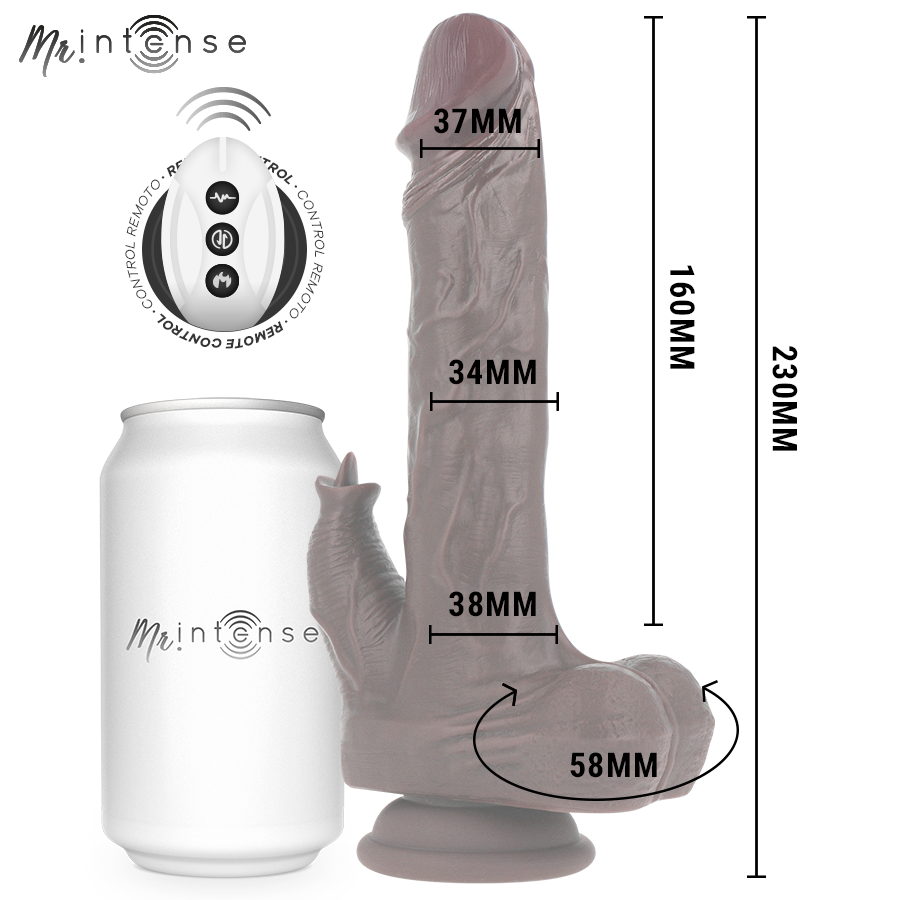 MR INTENSE - MORGAN PÊNIS REALISTA COM CONTROLE REMOTO 23 CM -O- 3,5 CM - Image 2