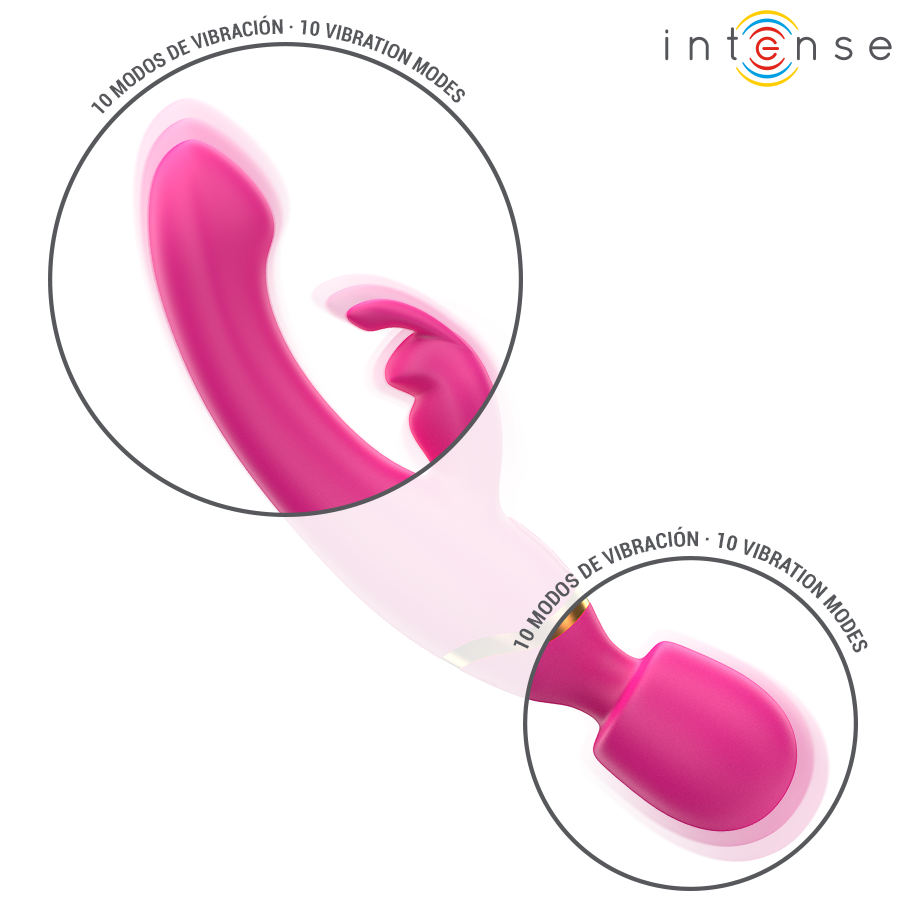 INTENSE - VIBRADOR DUPLO WINONA COELHO E VARINHA - Image 5