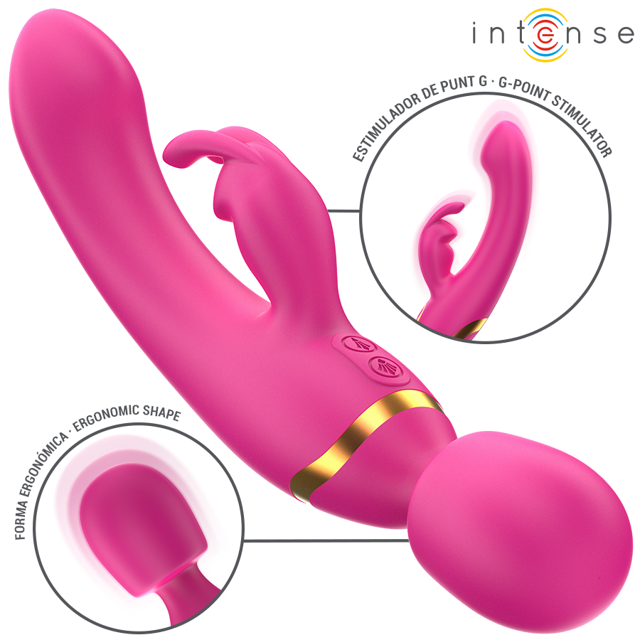 INTENSE - VIBRADOR DUPLO WINONA COELHO E VARINHA - Image 3