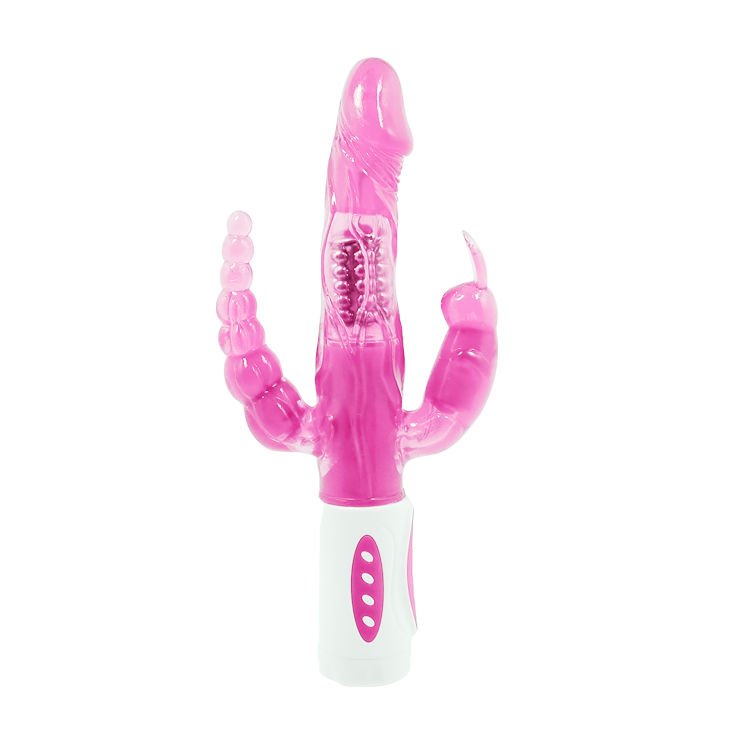 BAILE - PRETTY BUNNY TRIPLO VIBRADOR ROTADOR - Image 2