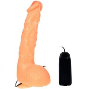 BAILE – DILDO DE VIBRAO DE PÊNIS COM SENSAO REALÍSTICA DE VIBRAO