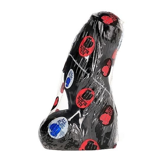 ALL BLACK - DONG REALISTA PRETO 17 CM - Image 3