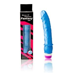 BAILE – VIBRADOR WAVES OF PLEASURE 23 CM AZUL