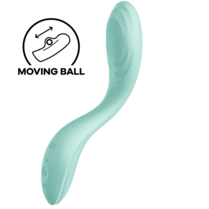 SATISFYER – VIBRADOR RRROLLING PLEASURE GSPOT VERDE