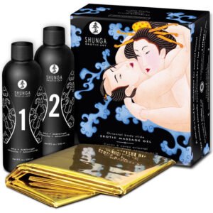 SHUNGA – GEL DE MASSAGEM ERÓTICA ORIENTAL CORPO A CORPO COM FRUTAS EXÓTICAS