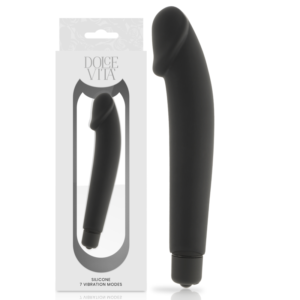 DOLCE VITA – REALISTIC BLACK SILICONE