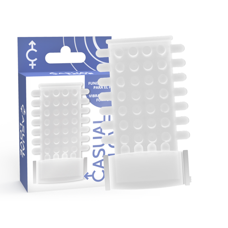 CASUAL LOVE - TAMPA DO PÊNIS DO VIBRADOR TRANSPARENTE ANEL - Image 3