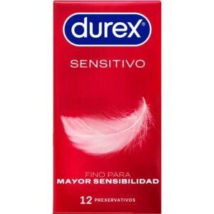 DUREX – PRESERVATIVOS SENSITIVE 12 UNIDADES