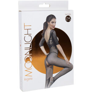 MOONLIGHT – MODELO 5 BODYSTOCKING PRETO TAMANHO ÚNICO