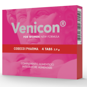 COBECO – VENICON SUPLEMENTO PARA LIBIDO FEMININO 4 CÁPSULAS
