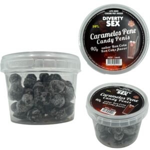DIABLO PICANTE – 20 DOCES DE PÊNIS COM SABOR RON COLA