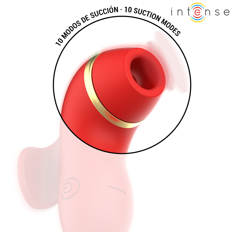 INTENSE - ESTIMULADOR DE PATTY COM 4 PONTAS, SUCÇÃO, TOQUES, CÓCEGAS E LAMBIDAS - Image 4
