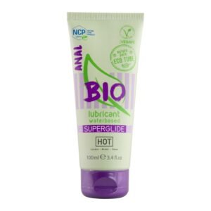 HOT – BIO LUBRIFICANTE À BASE DE ÁGUA SUPERGLIDE ANAL 100 ML