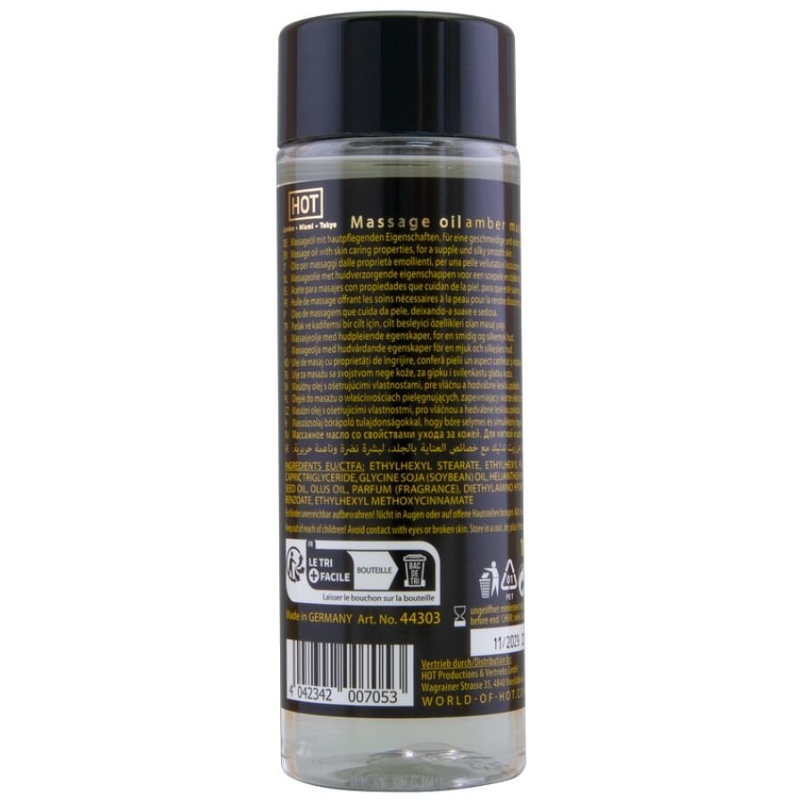 HOT - LEO DE MASSAGEM ÂMBAR E ALMÍSCAR 100 ML - Image 2