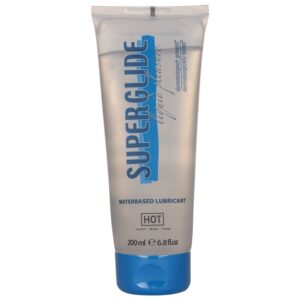 HOT – SUPERGLIDE LUBRIFICANTE À BASE DE ÁGUA 200 ML