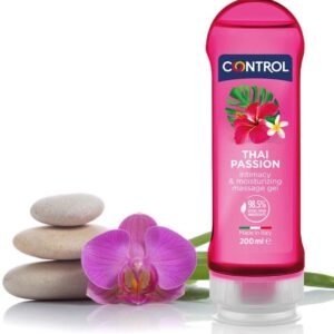 CONTROL – 2 EN 1 MASSAGEM & PRAZER TAILANDÊS PAIXO 200 ML