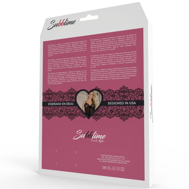 SUBBLIME - CORSET LACED CENTRAL S / M - Image 4