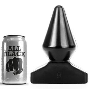 ALL BLACK – PLUG ANAL 18,5 CM