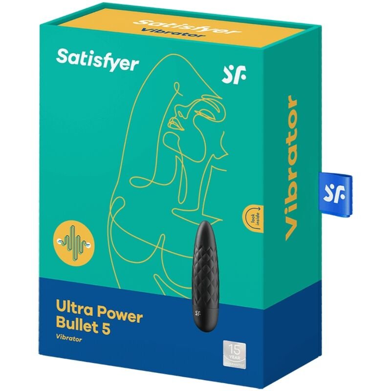 SATISFYER - ULTRA POWER BULLET 5 PRETO - Image 3