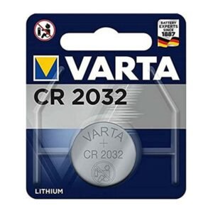 VARTA – BATERIA BOTÃO DE LÍTIO CR2032 UNIDADE 3V 1