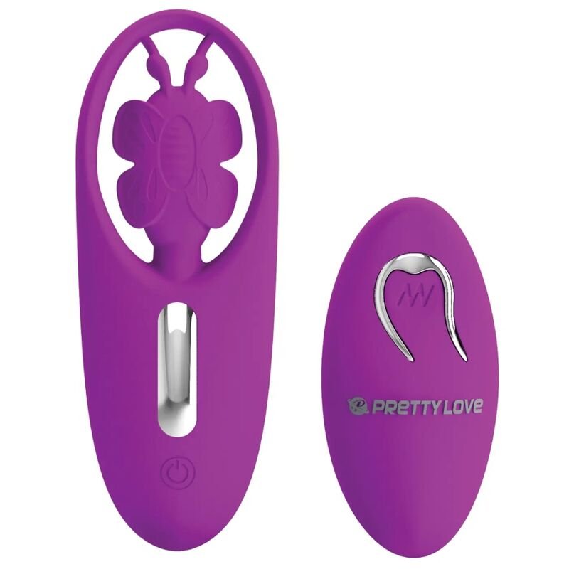 PRETTY LOVE - ESTIMULADOR DE BORBOLETA DANCING PARA CALAS COM CONTROLE REMOTO LILAC - Image 2