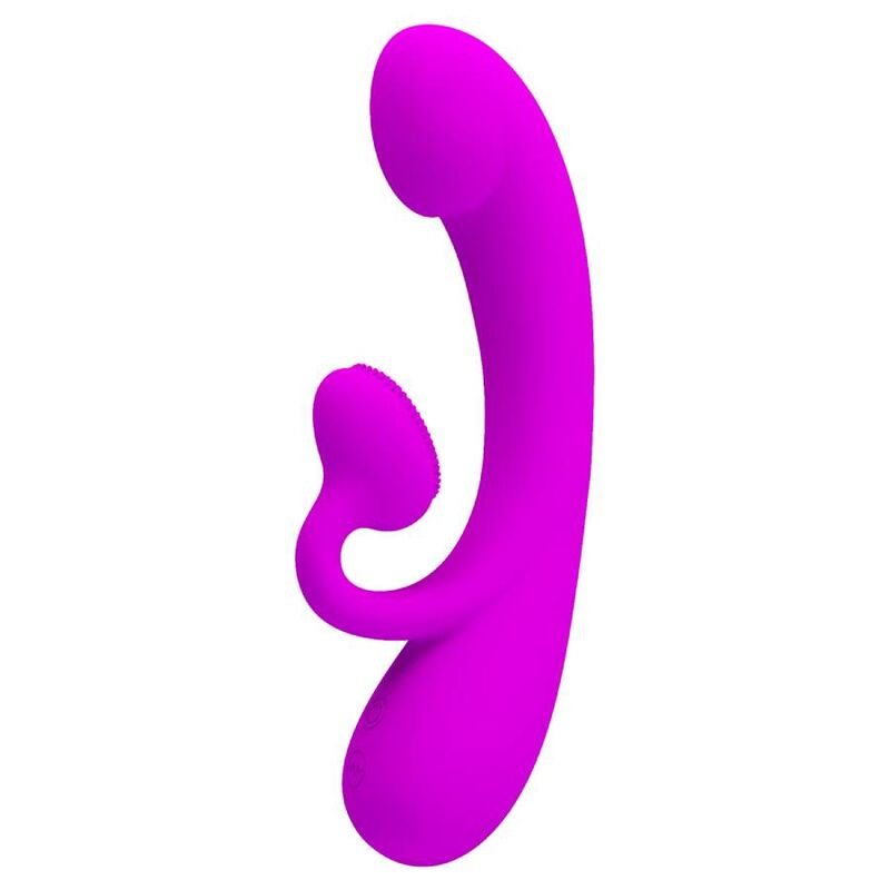 PRETTY LOVE - SINCERO VIBRADOR E SUCÇÃO CLITÓRICA DE SILICONE ROXO - Image 2