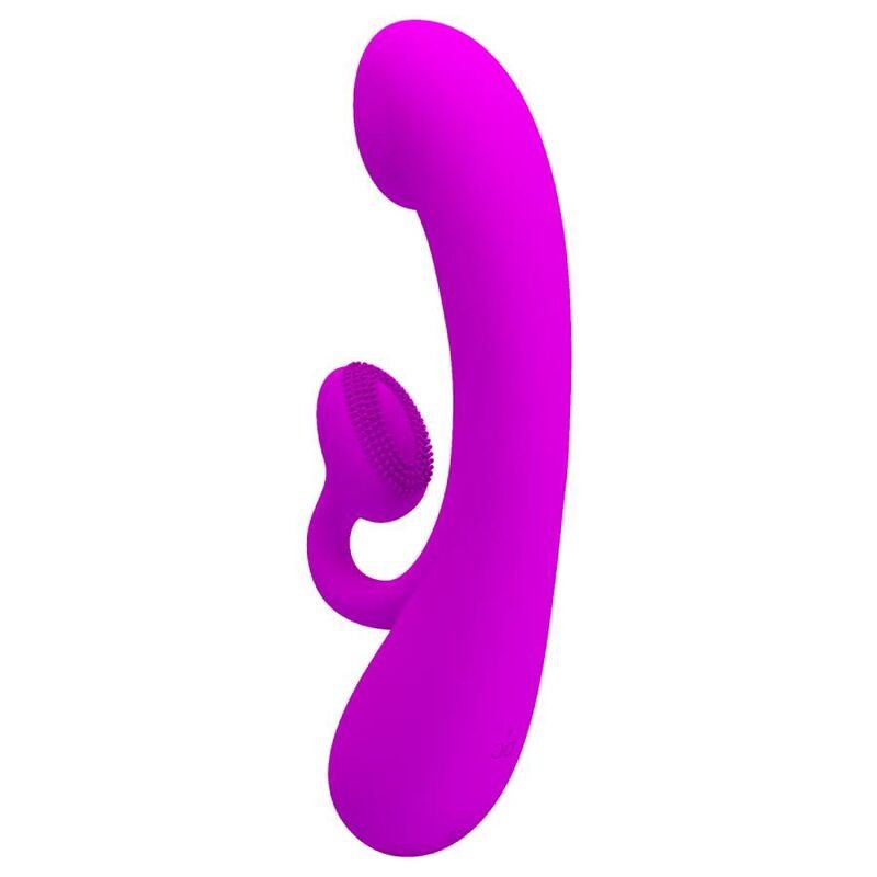 PRETTY LOVE - SINCERO VIBRADOR E SUCÇÃO CLITÓRICA DE SILICONE ROXO - Image 3