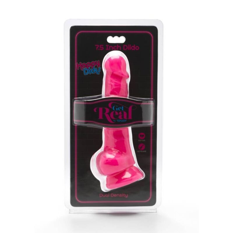 GET REAL - PAU FELIZ 19 CM COM BOLAS ROSA - Image 2