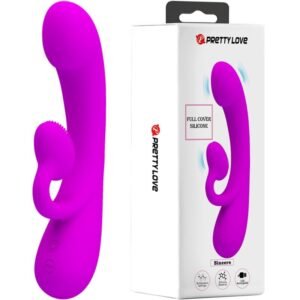 PRETTY LOVE – SINCERO VIBRADOR E SUCÇÃO CLITÓRICA DE SILICONE ROXO