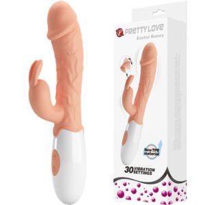PRETTY LOVE – VIBRADOR COELHO DA PSCOA COM ESTIMULADOR