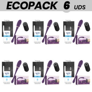 ECOPACK 6 UNIDADES – TREASUREMERLIN DOUBLE COUPLE VIBRATOR CONTROL REMOTO